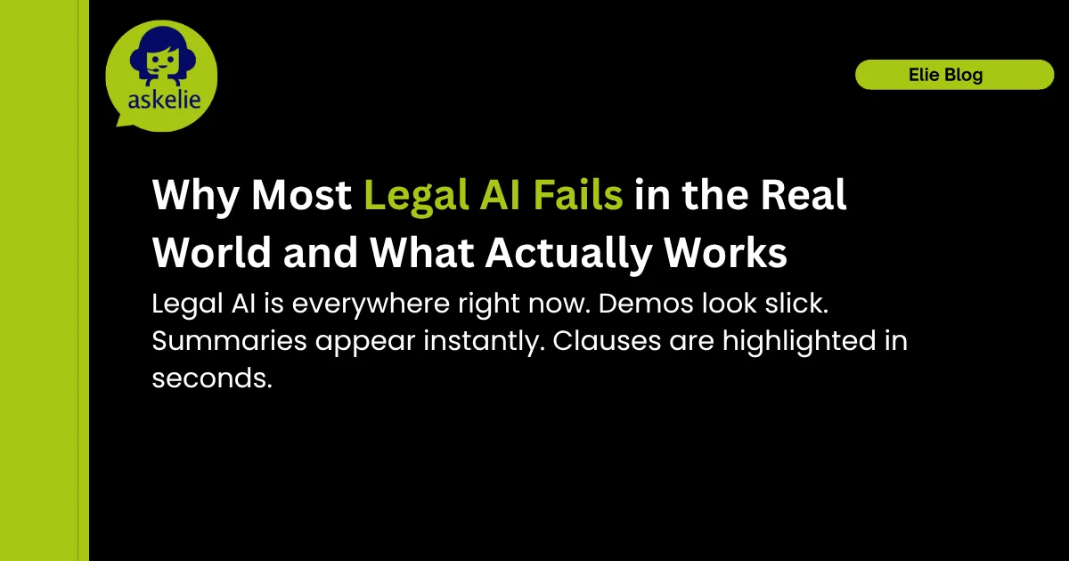 Legal AI failings