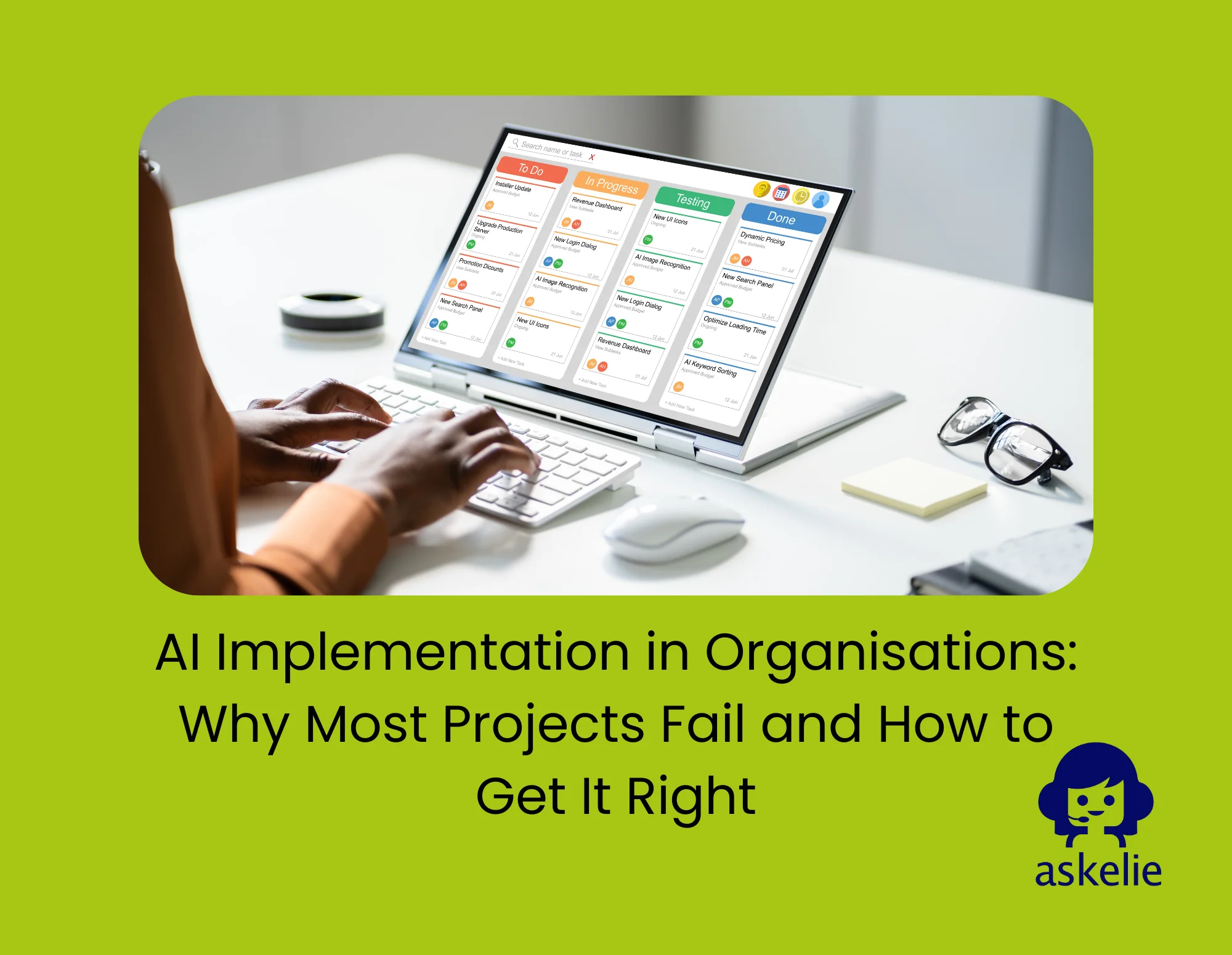 AI Implementation in Organisations: Why Most Projects Fail and How to Get It Right 1 AI implementation in organisations showing data, processes and governance working together