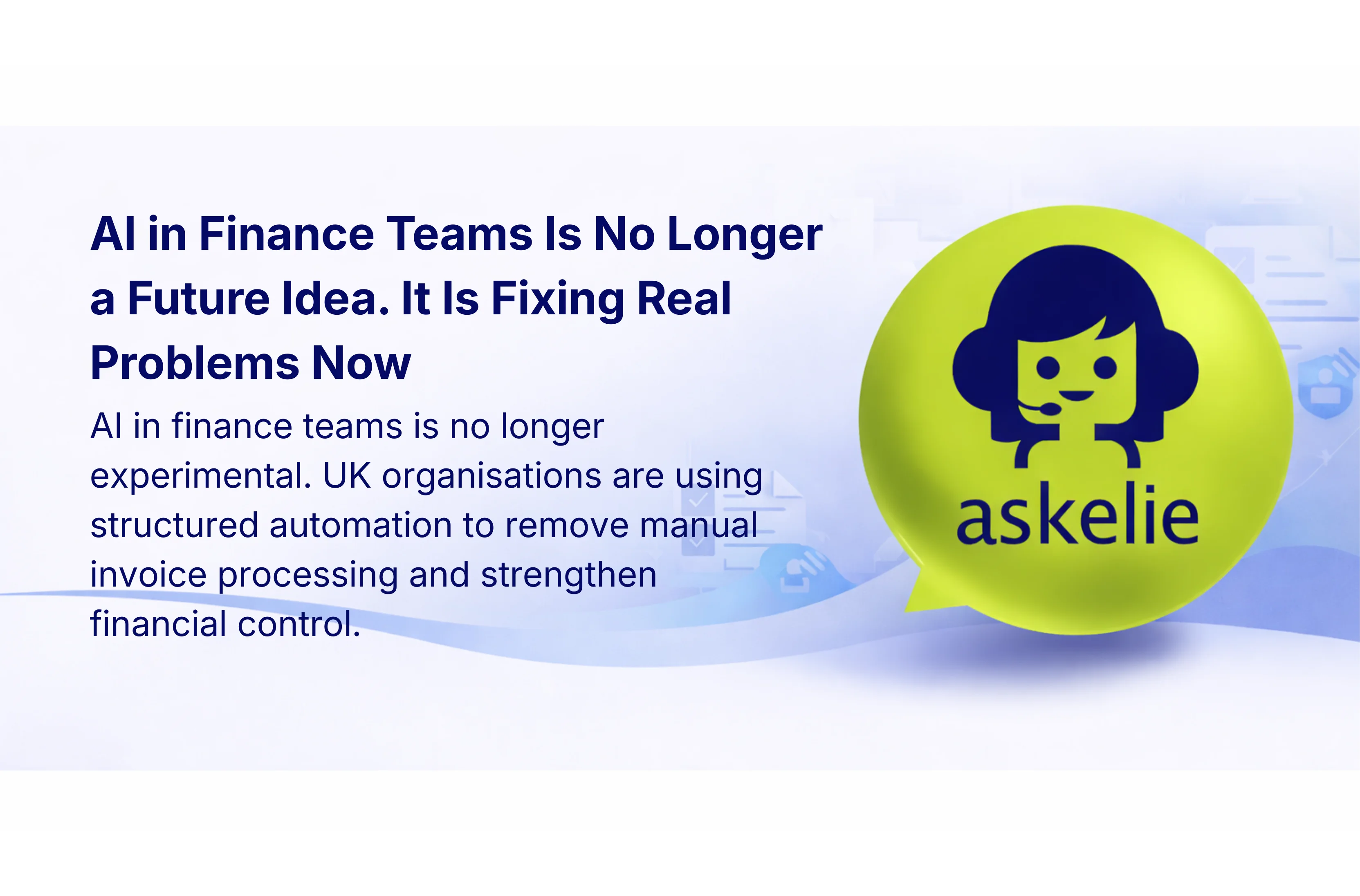 AI in finance teams automating invoice processing and financial workflows