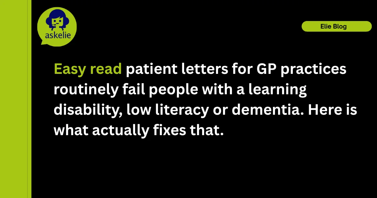 3 Costly Reasons Easy Read Patient Letters for GP Practices Fail 1 Easy read patient letters for GP practices routinely fail